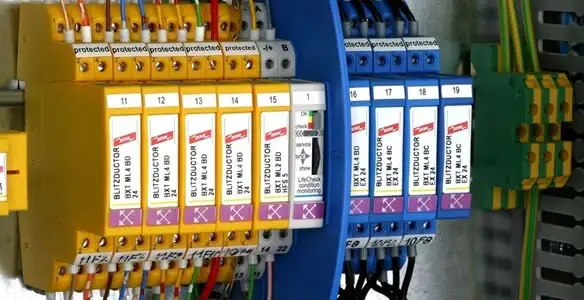 lightning surge protection equipment integrated into electrical system by certified electricians in Fresno, CA