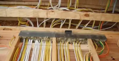 new construction wiring services with organized electrical rough-in performed by licensed electricians in Fresno, CA