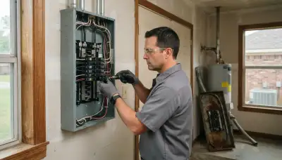 Electrical panel upgrade for an older home in Selma, CA by a professional electrician