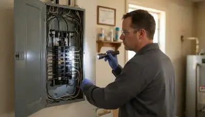 Whole-home electrical inspection in Selma, CA checks wiring, connections, and breaker panel for safety